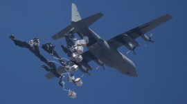 airdropping aid into gaza