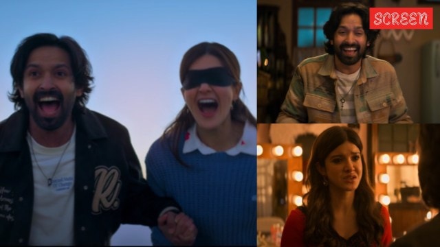 Vikrant Massyy و Shaya Kapoor Aankhon Ki Gustaakhiyan مقطورة خارج