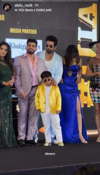 Abdu Rozik attends award function in Dubai