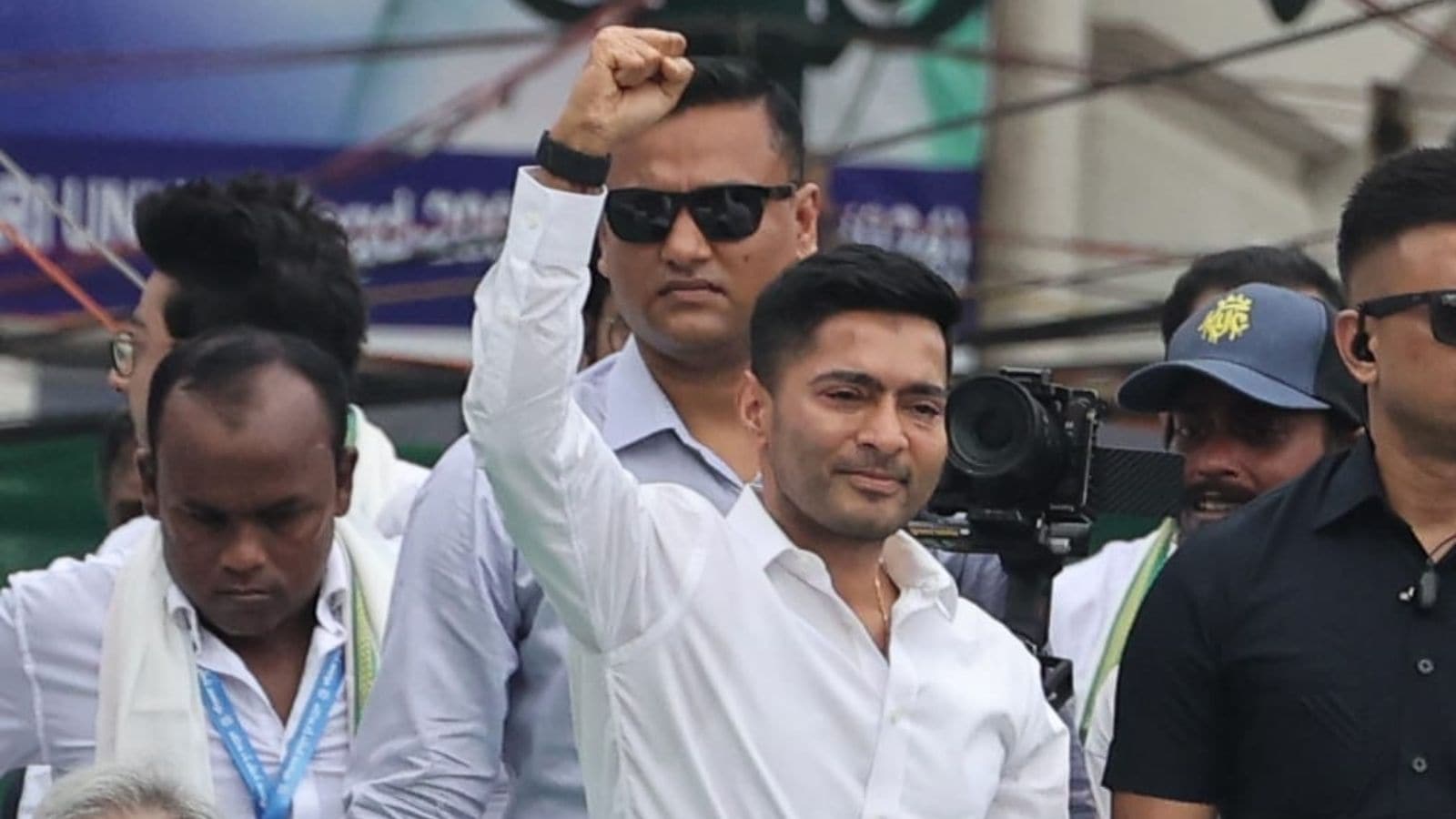 Martyrs’ Day Rally: Abhishek sets poll tone: ‘BJP forced to chant Joy Bangla, now lotus will be uprooted from Bengal’