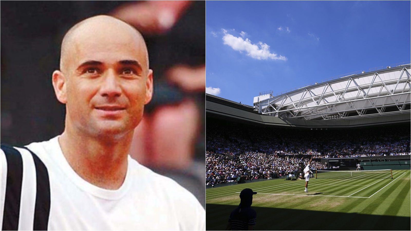 Andre Agassi’s fascinating commentary insights during Wimbledon semifinal: ‘Alcaraz is only 6ft tall, but covers the court like an octopus’