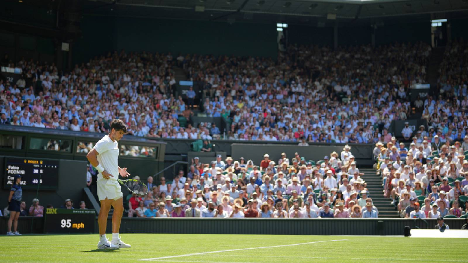 ‘Send her a kiss from me…’: Carlos Alcaraz’s message to audience member who fell ill during Wimbledon match