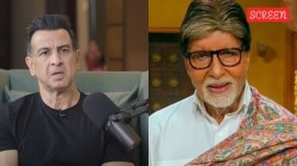 Ronit Roy and Amitabh Bachchan