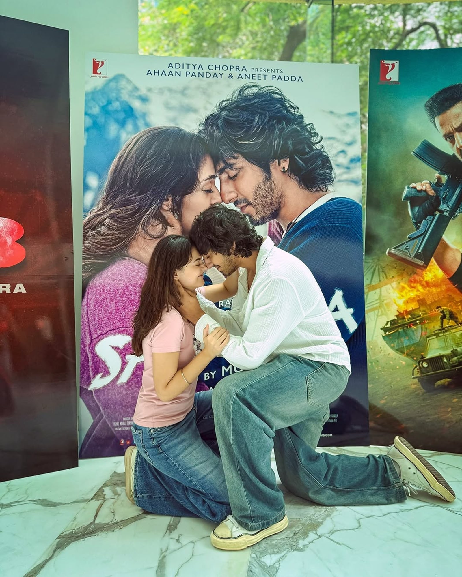 Aneet Padda and Ahaan Panday star in Saiyaara