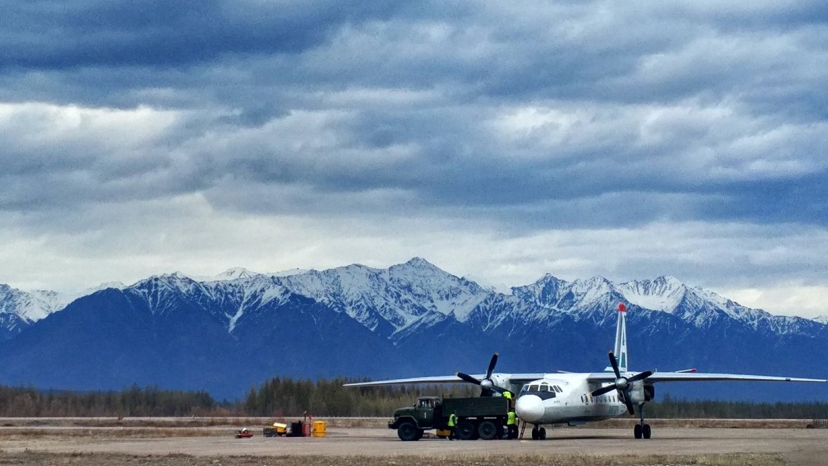 The plane is operated by Siberia-based airline Angara.