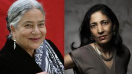 Anita Desai and her daughter Kiran Desai both of whom have made it to the booker prize longlist multiple times