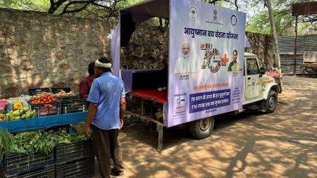 The cashless treatment includes both government-funded and private hospitals. Both the central and the state governments share the cost of the expenditure and implementation.