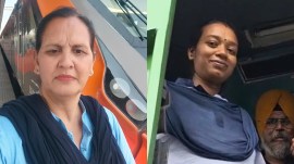 Bhupinder Kaur and her colleague Sandhya Shah