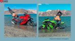 Bike stunt Leh Ladakh