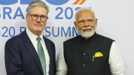 British counterpart Keir Starmer and Prime Minister Narendra Modi.