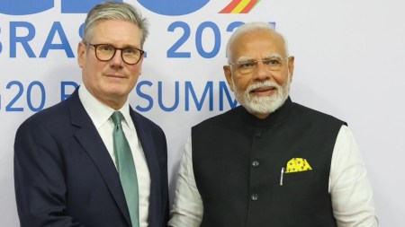 British counterpart Keir Starmer and Prime Minister Narendra Modi.