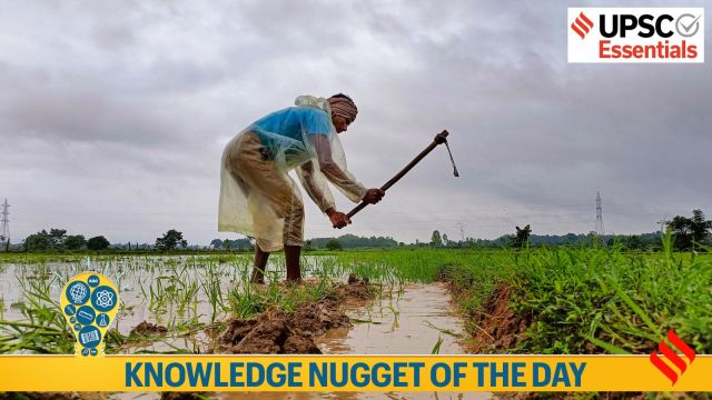 Knowledge nugget, agri, cropic, upsc