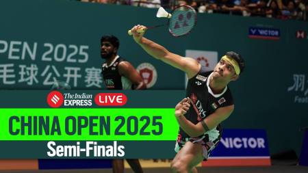 Satwik-Chirag China Open Badminton Doubles Semi-Final 2025 Live