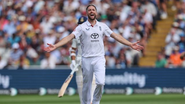 Chris Woakes got emotional as he opened up about a tattoo in his late father's memory. (AP)