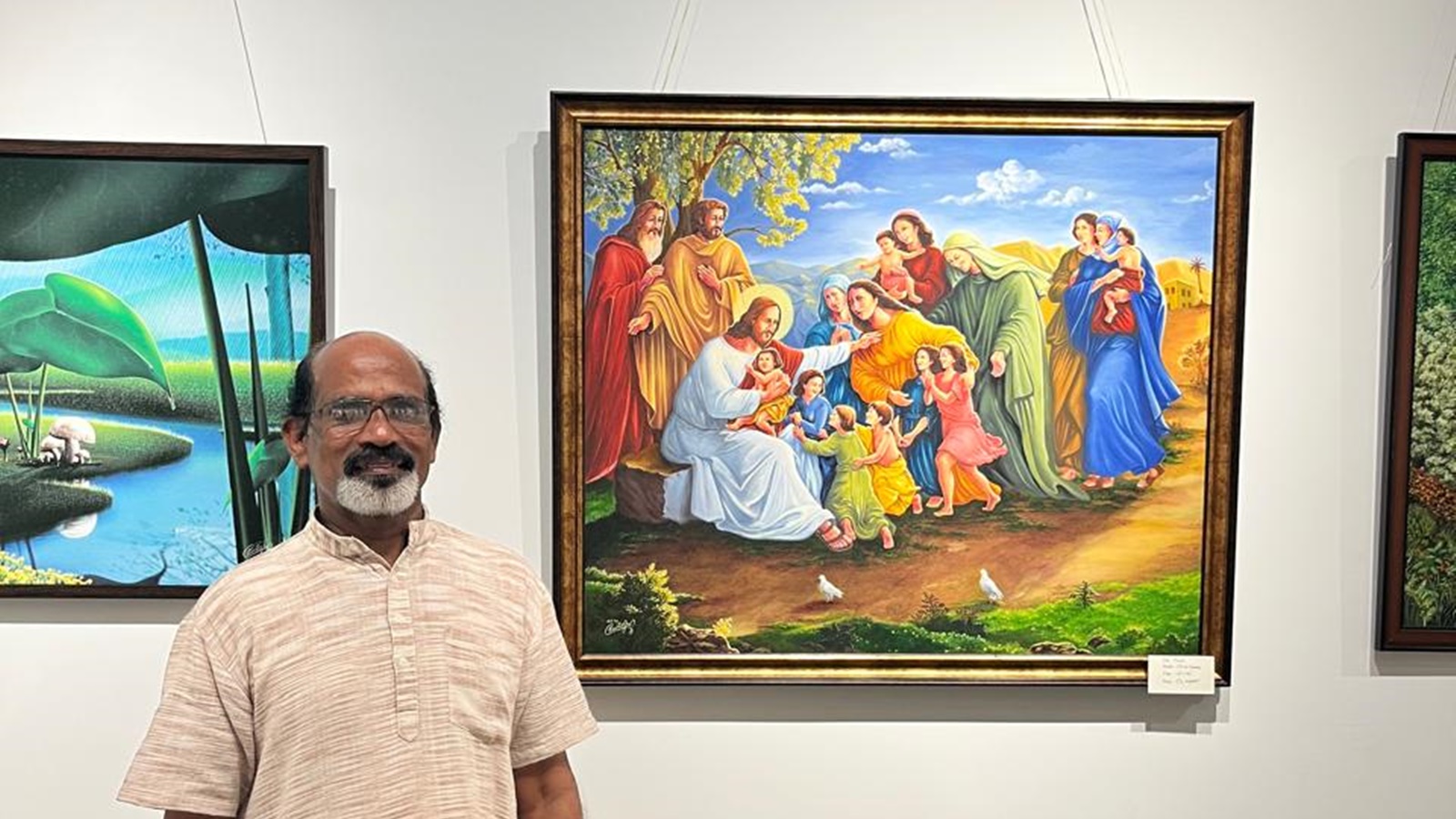 Friendly Brush Strokes Exhibition Showcases Art from Five Artists