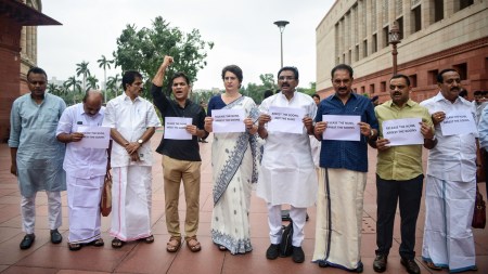 ‘Attack on minorities’: Congress protests, seeks release of nuns