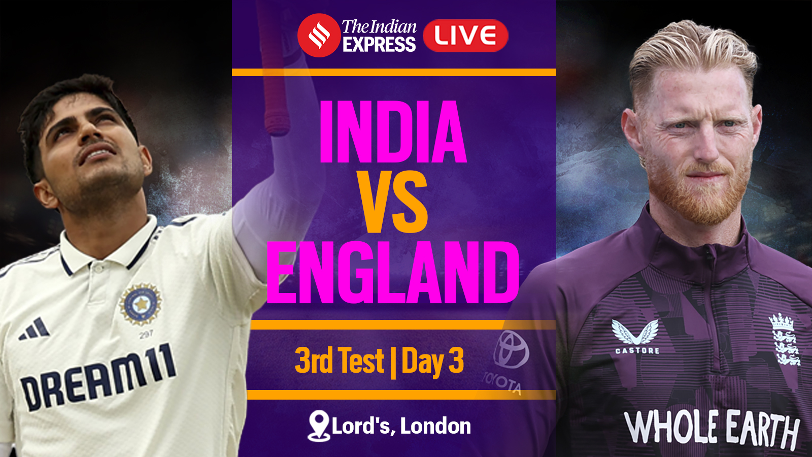 India vs England 3rd Test Day 3 LIVE Score: KL Rahul, Rishabh Pant look to build big partnership; IND trail by 242 runs