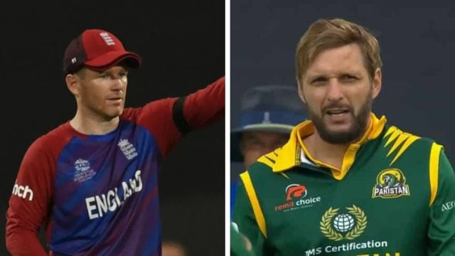  Eoin Morgan and Shahid Afridi will be in action in Edgbaston today. (Reuters/X)