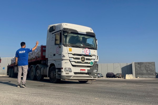 gaza aid supply