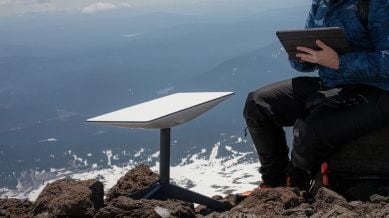 Elon Musk Starlink Approved in India: Starlink is expected to start offering satellite internet in India by the end of the year or sometime in 2026. (Express Photo)