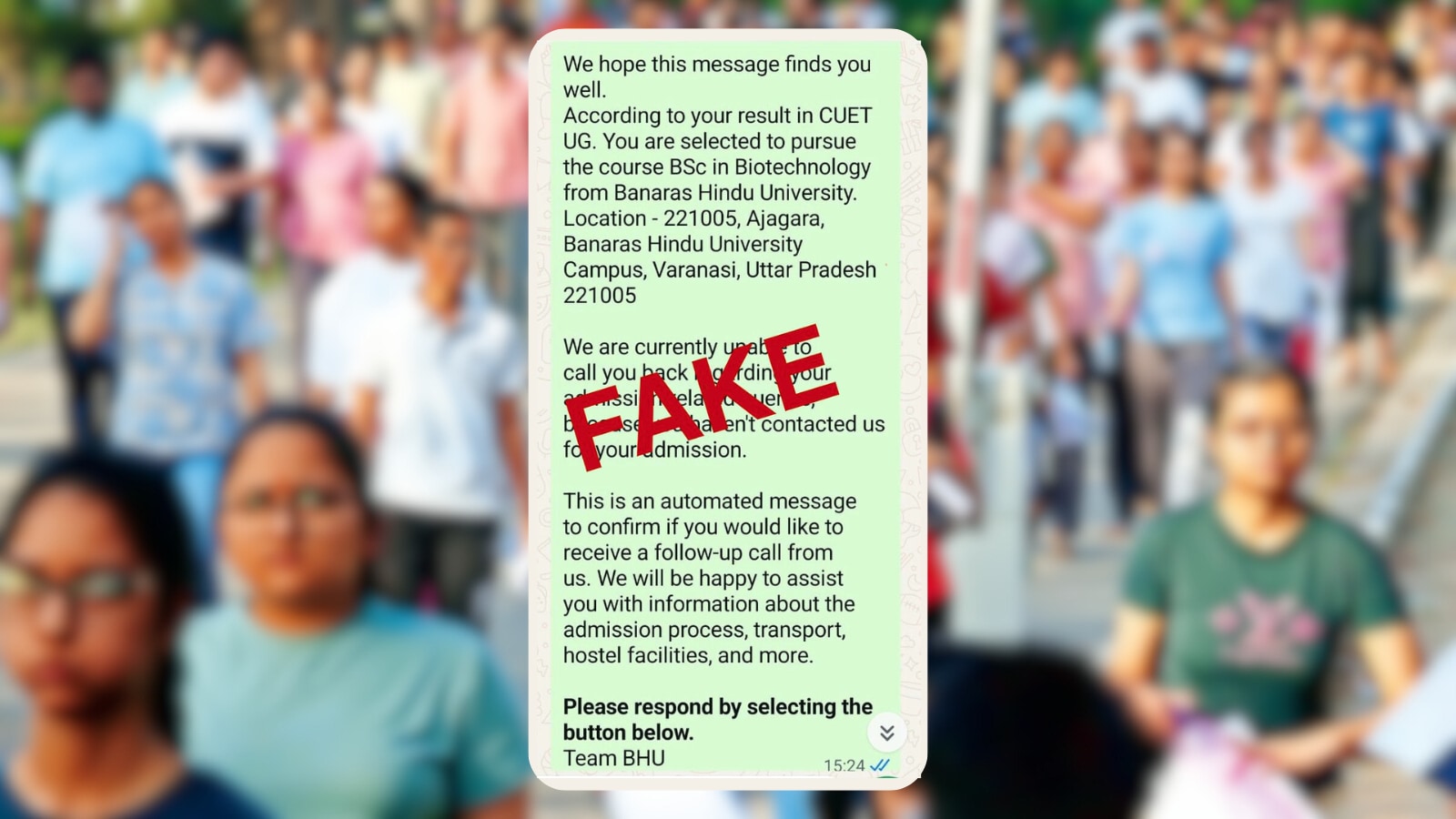 BHU warns students against fake admission offers, issues advisory