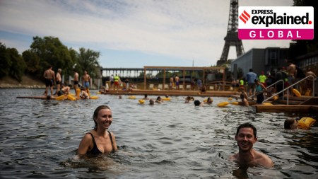 France Seine Swimming