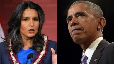 Tulsi Gabbard calls for prosecution of Obama over 'treasonous conspiracy'  in 2016 US election | World News - The Indian Express