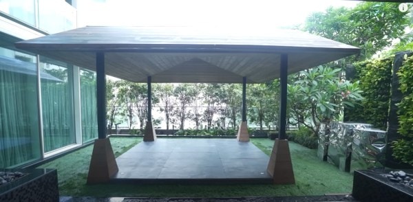 A look at Radhika Madan's garden. (Photo: Farah Khan/YouTube)