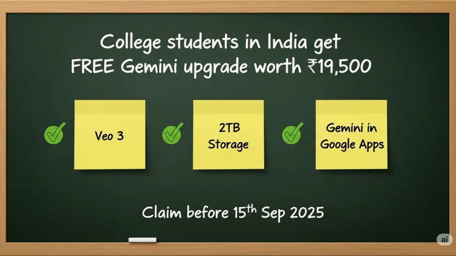 Google is giving Gemini AI Pro worth Rs 1,950 for free to Indian students: Here’s how to get it