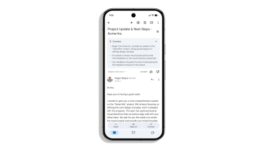 Gmail has a nifty feature that automatically generates a summary of your email using Gemini.
