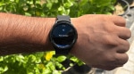 Gemini can be summoned on your smartwatch with a simple tap on the home button. (Image Credit: Chitral Khambhati/Indian Express)