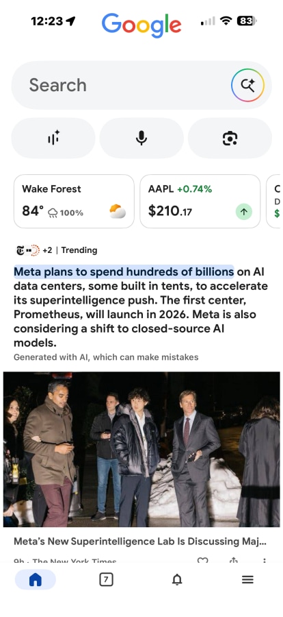 Here's how AI summaries in Google Discover look like.