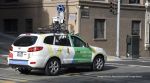 Google Street View car capture Argentine man naked