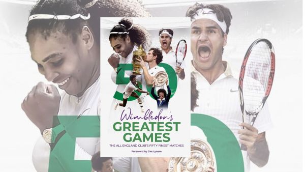 Abi Smith's Wimbledon's Greatest Games book cover. 