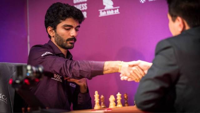 Gukesh Blitz Chess