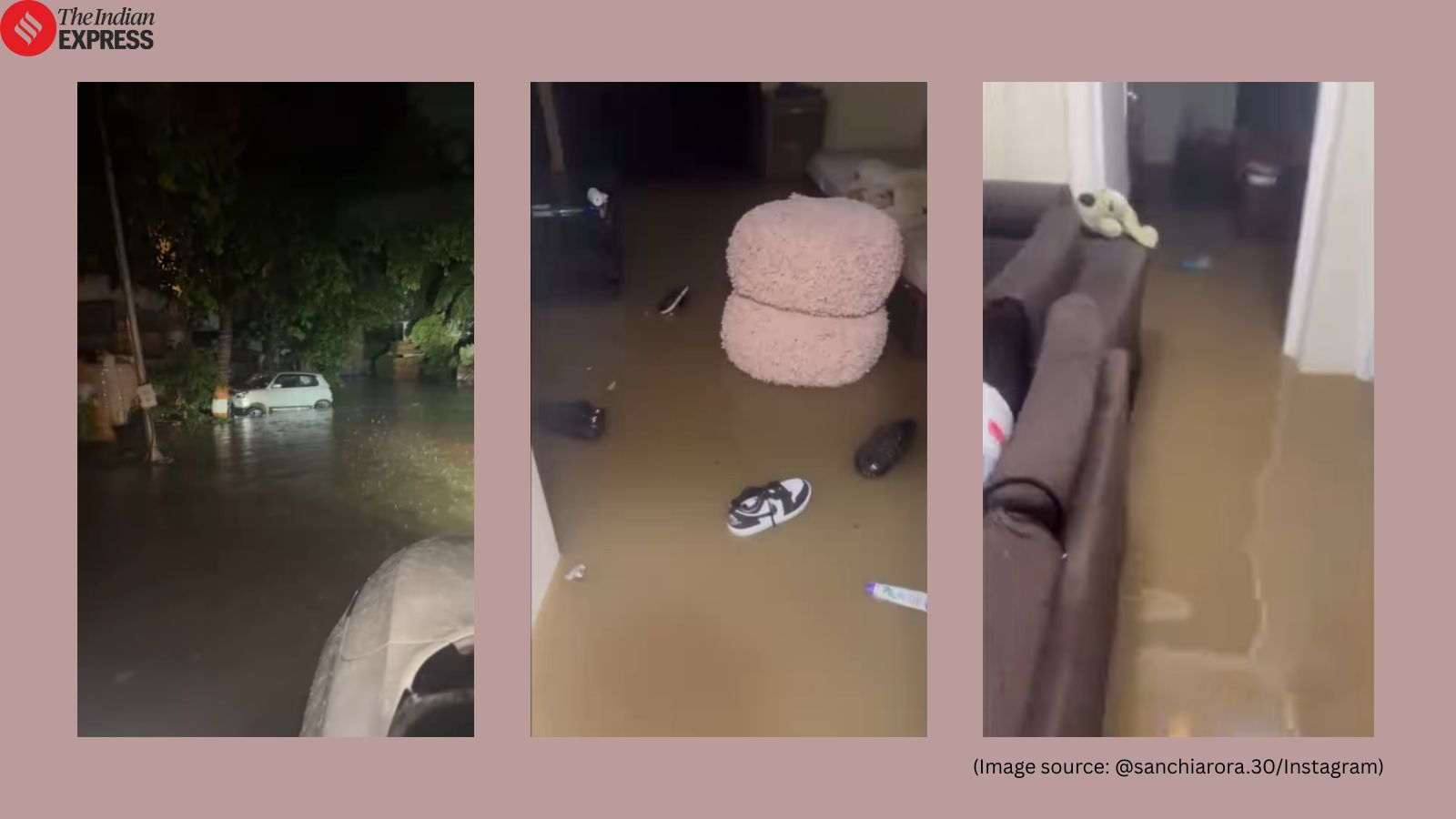 Gurgaon Homeowner Disheartened as Luxury House Flooded Due to Rain
