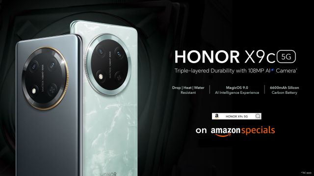 Honor X9c 5G to being sale on Amazon Prime day July 12th.