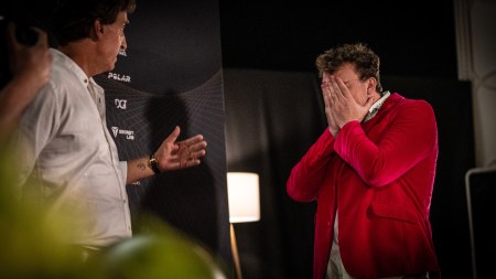 L-R: Jan Henric Buettner with Hans Niemann. (Freestyle Chess/Lennart Ootes)