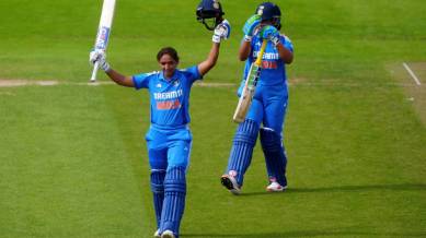 Harmanpreet Kaur century India vs England
