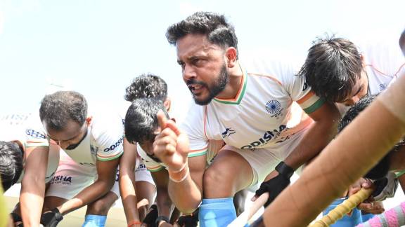 Harmanpreet was the player of the tournament at the 2024 Asian Champions Trophy, scoring nearly one-third of India’s goals in the triumphant campaign. (Photo Credit: Hockey India)