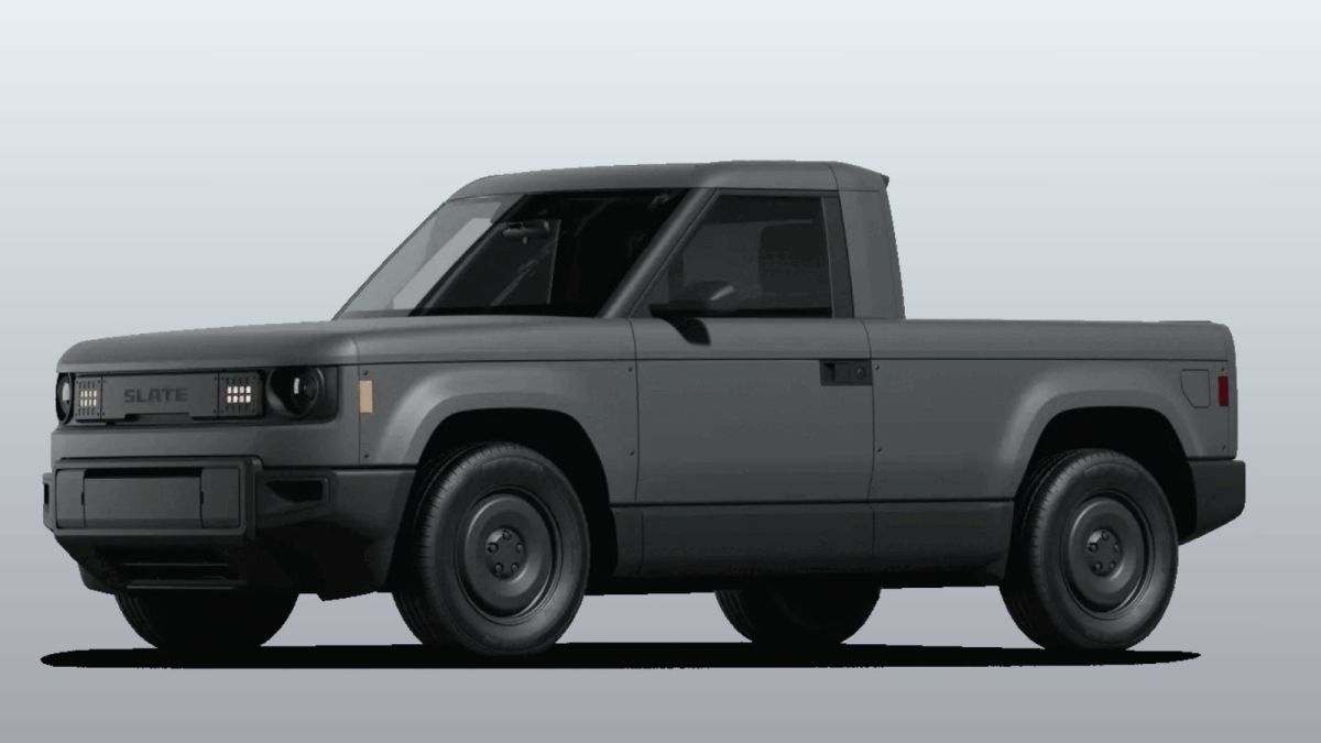 Slate has claimed that it is solely focused on one vehicle. “We’re all about doing one thing really well,” said the company. (Image: Slate Auto)