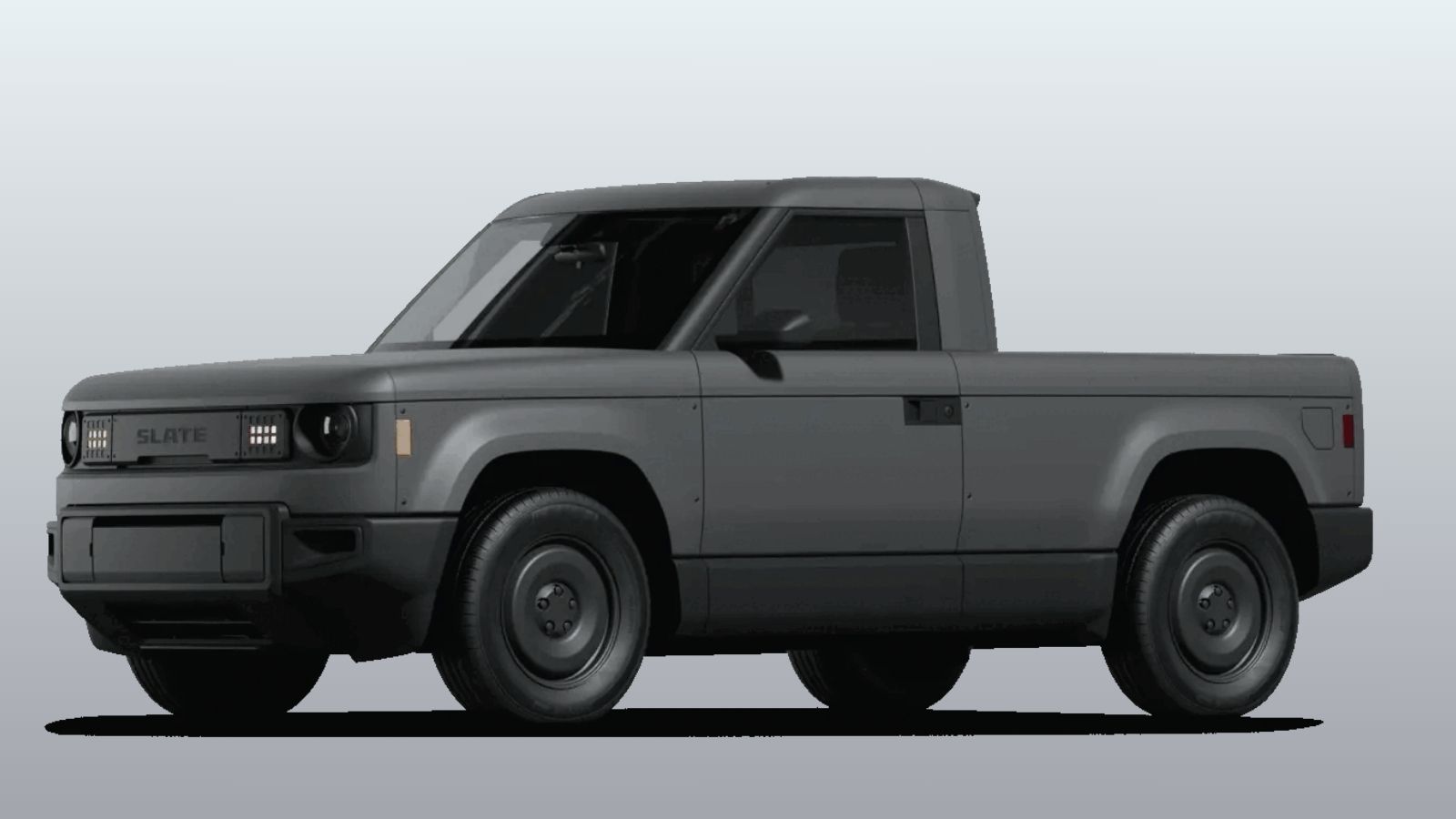 Slate has claimed that it is solely focused on one vehicle. “We’re all about doing one thing really well,” said the company. (Image: Slate Auto)