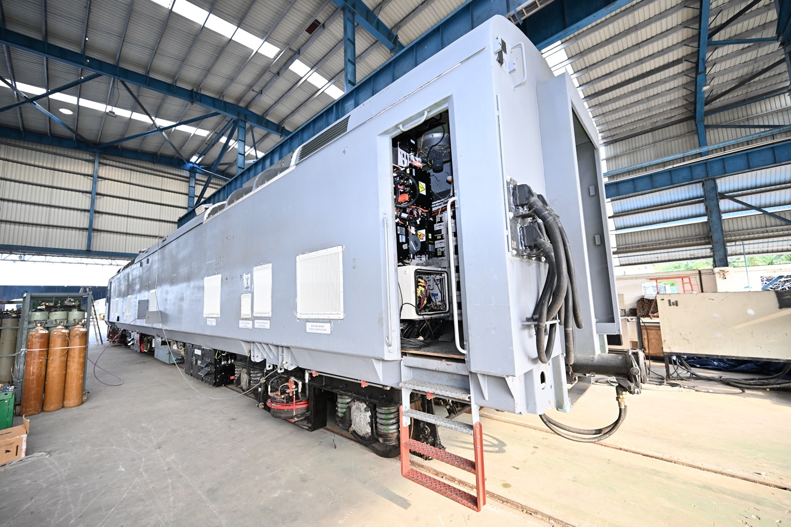 It has been planned to operate the hydrogen train between jind and sonpat stations of Northern Railway in Haryana, Two Round-trips of 356 kms