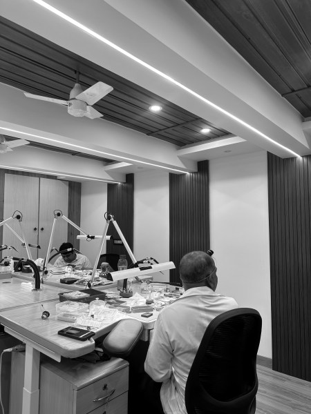 The Anglo Swiss Watch Co. workshop (Express photo)