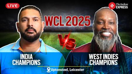 India Champions vs West Indies Champions Live Score
