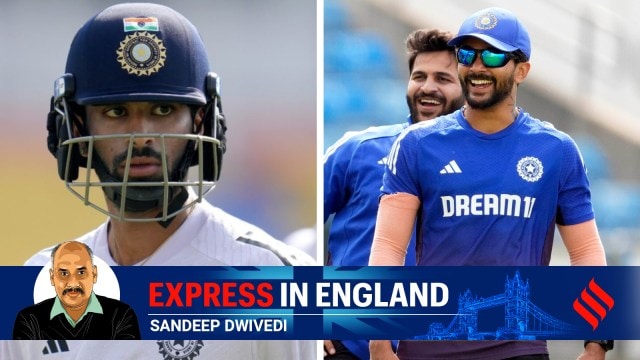  Washington Sundar and Nitish Reddy are expected to replace Sai Sudharsan and Shardul Thakur. (BCCI/AP)