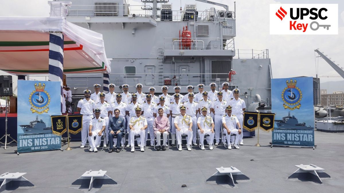 INS Nistar, Indian navy, UPSC