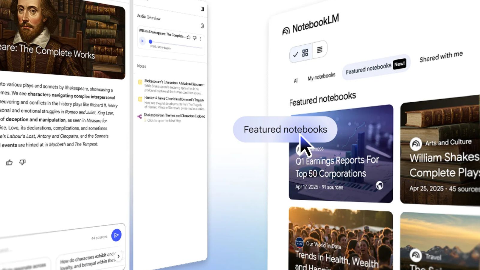 Google’s NotebookLM adds features that bring a trove of books for students