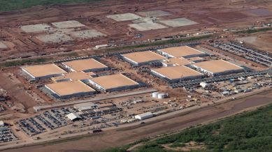 Oracle Chairman Larry Ellison said at the time that the first of the project's data centers was already under construction in Texas. (Image: Reuters)