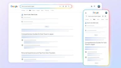 Before displaying a collection of links, the feature adds headers and brief summaries, and there is a choice to load additional content within each category. (Image: Google)